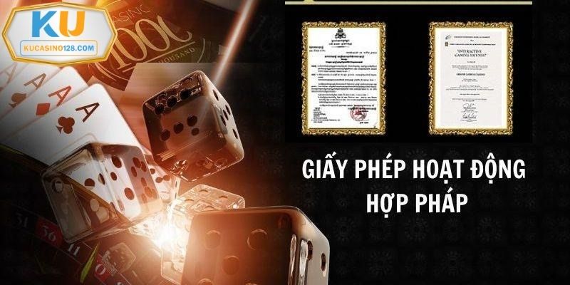 Kucasino hoạt động dưới sự cấp phép của cơ quan